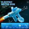 M416 Led Simulation Fire Electric Water Guns for Children Large Capacity Automatic Continuous Water Gun Boy Summer Outdoor Toys