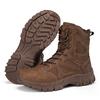 CHRLCK Men's Hiking Boots Anti-slip Waterproof Mountaineering Shoes High Top Outsole Cushioning Wear-resistant Tactical Shoes