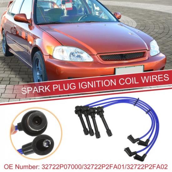 4 шт. Провод свечи зажигания Кабель катушки зажигания № 32722P2FA01 для Honda Civic 92-00