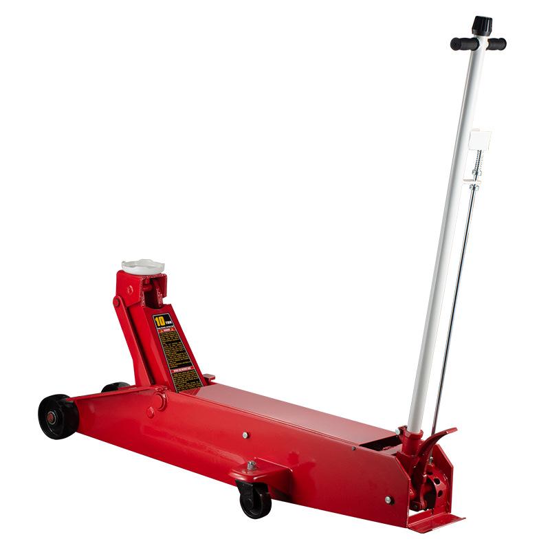 Longde Trust Heavy-Duty Horizontal Hydraulic Jack for Heavy Truck Tire Change – 5T/10T/20T Capacity