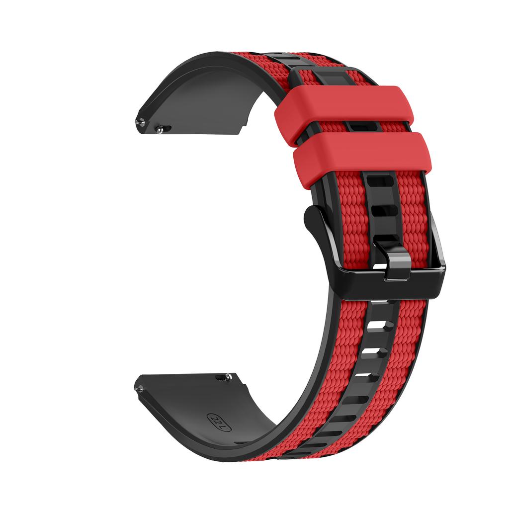 22mm Silicone Watchband For Amazfit Balance 2 / Bip 6 5 / Cheetah Pro Strap Wristband For Amazfit GTR 4 3 Replacement Band