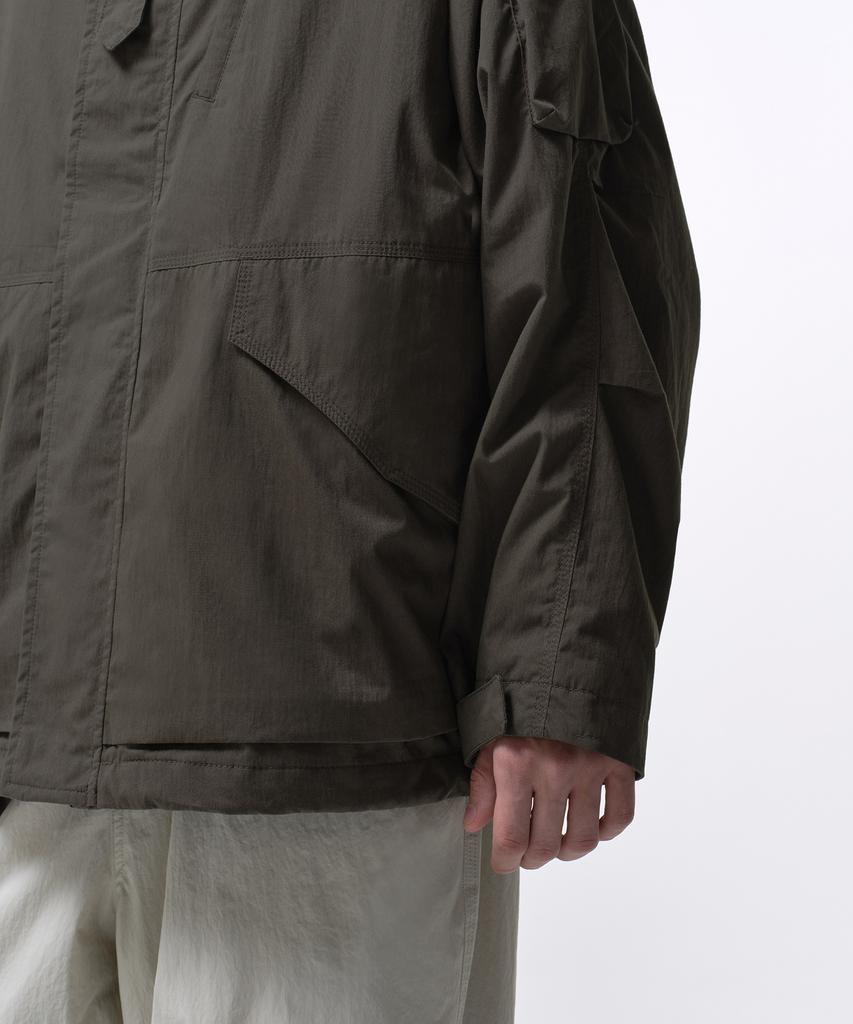 Musinsa Standard [City Leisure] Cn Hooded Shell Parka [Mud Grey]