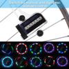 Bike Dual Side 14LED RGB Spoke Light Wire Lamp Accessory for Mountain Bicycle