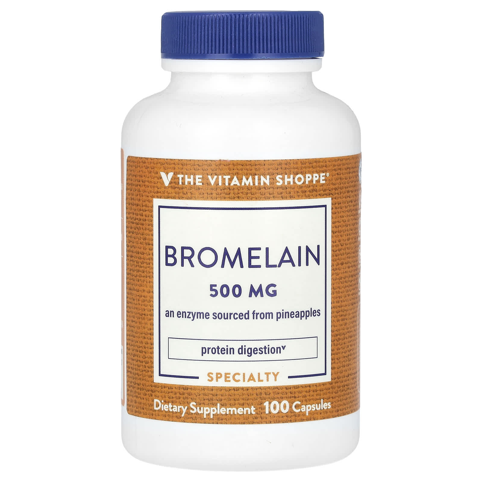 

Bromelain, 500Mg, 100 Capsules