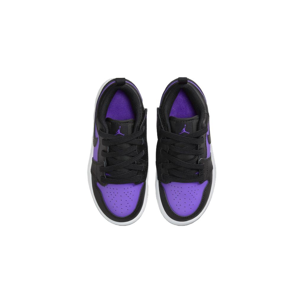 Buty dla dzieci Air Jordan 1 Low ALT PS Purple Venom Białe Czarne DR9748-505