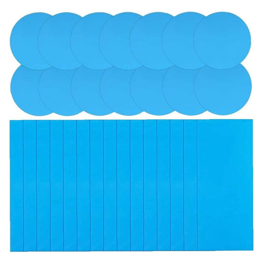 

Набор заплаток для бассейна ПВХ самоклеящаяся надувная ремонтная заплатка лента наклейка для надувных бассейнов лодка 30 шт., аксессуары для инструмента для бассейна