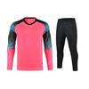 Men Boys Football Jersey Tracksuit Long SleeveGradient Color Seaside Buffer Protection  Adult Kids Goalkeeper Suits