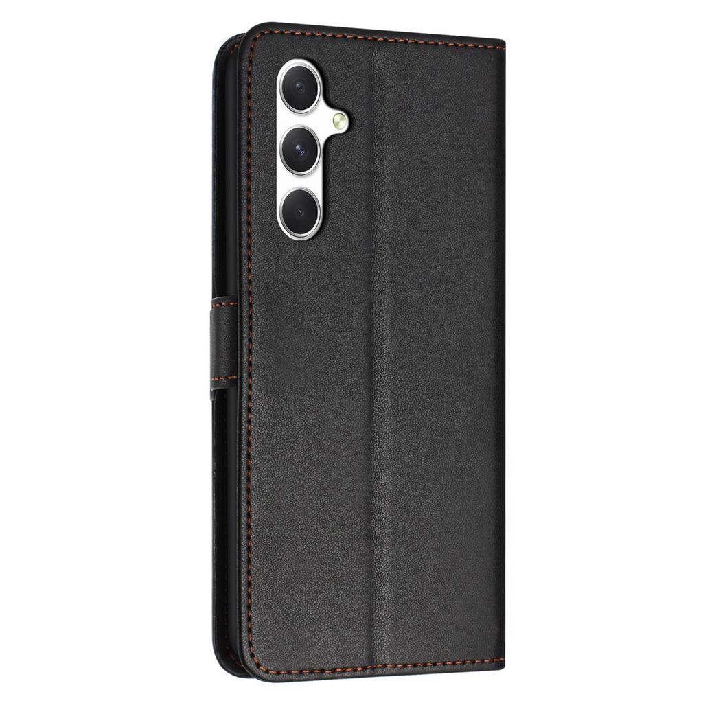 For Samsung Galaxy A17 5G Case Stand Wallet Leather Phone Cover with Strap