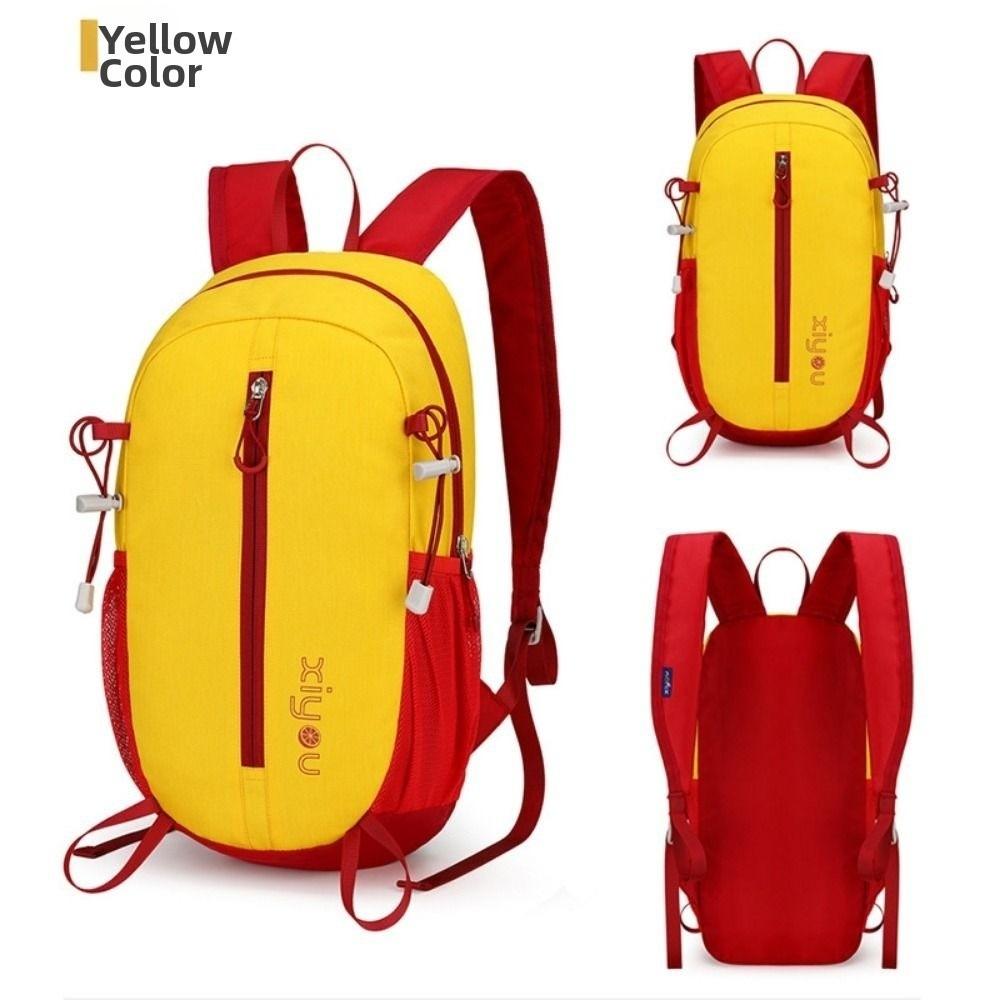 Waterproof Outdoor Hiking Sports Bag Casual Hiking Cycling Backpack  For Men And Women жёлтый