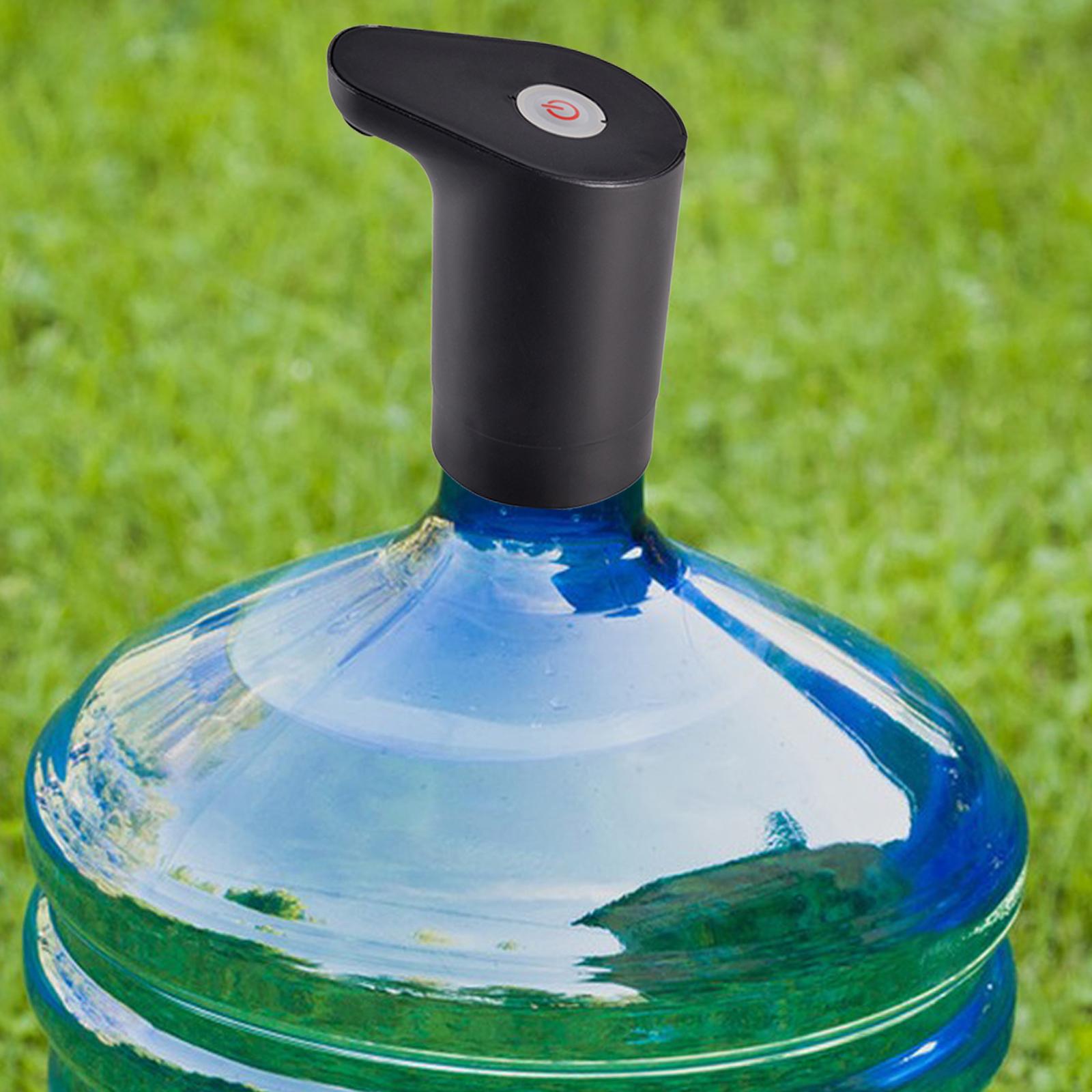 

Диспенсер для воды, портативный насос для бутылок с водой для универсального использования 3, 4, 5 галлонов с чёрный