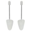 Vidaxl Shoe Trees, 5 Pairs, White, EU 35-38, Plastic