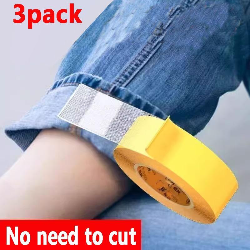 3 Rolls Strong Adhesive Hemming Tape, No-Sew No-Trace Fabric Fixing Tape, Multi-Functional Clothing Repair Tape