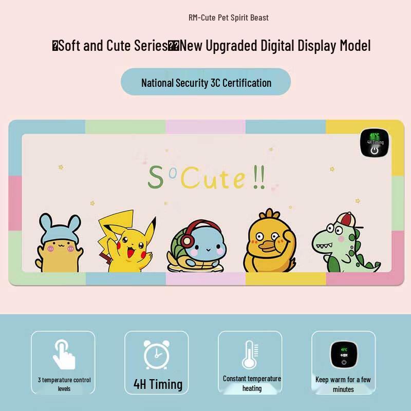 Heated Desk Pad and Hand Warmer