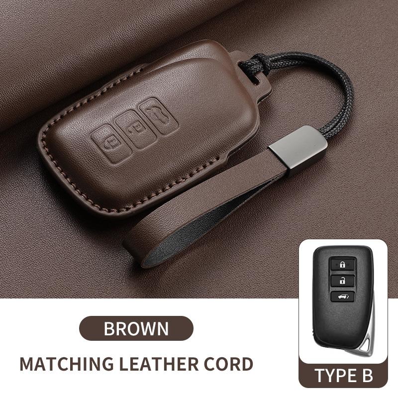 Auto Key Fob Case Housing Fit For Lexus Nx Gs Rx Is Es Gx Lx Rc Es300H Es200 Rx350 Rx300 Rx350H Nx260 Intelligent Key Fob Cover Key Ring Auto