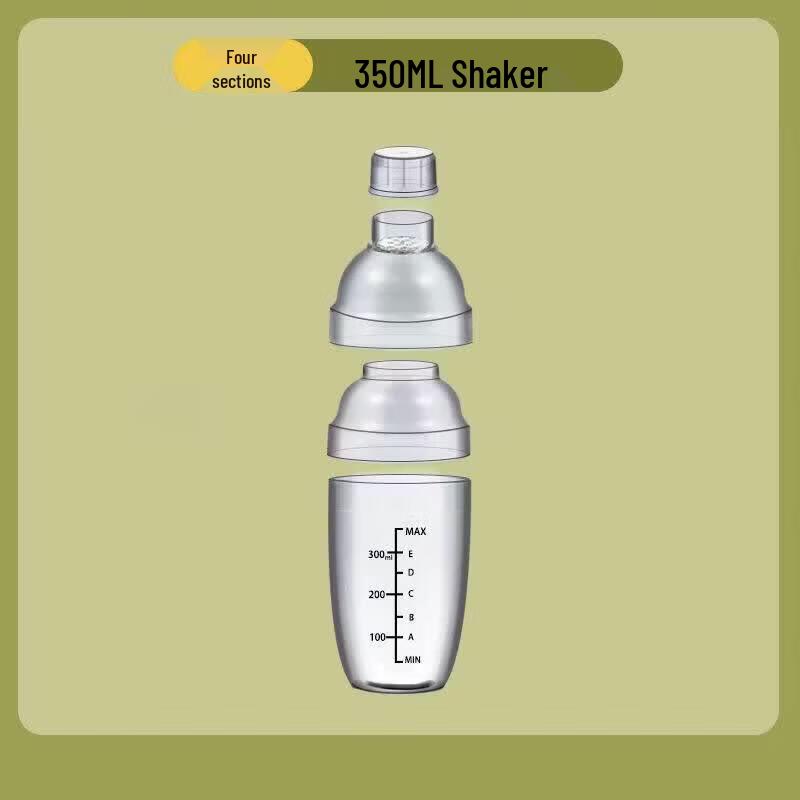 ZISIZ Food-Grade Four-Section Shaker Cup