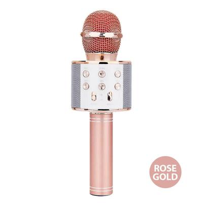 Ws858 Mobile  Phone  Microphone Wireless Bluetooth-compatible Microphone Speaker 800mah Ktv Player