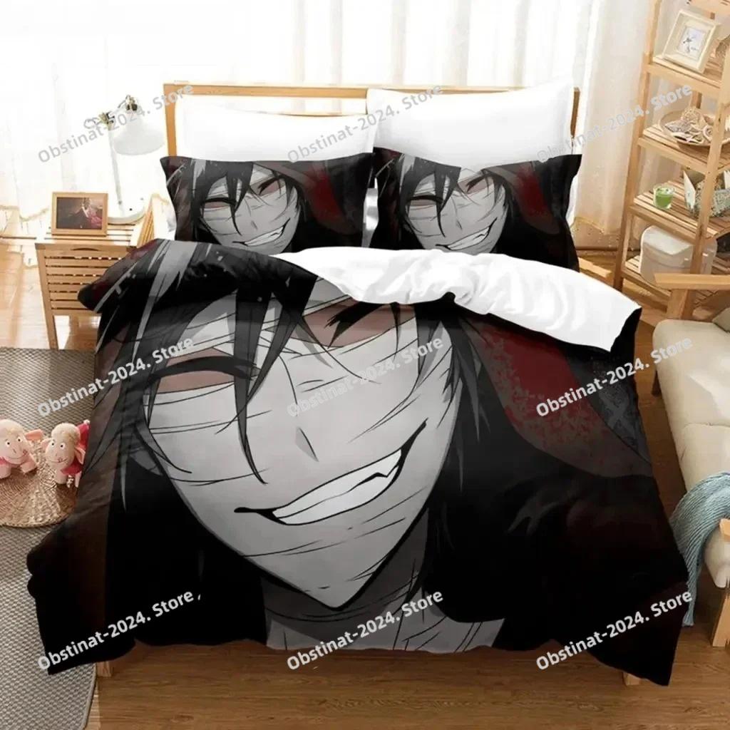 Anime Angels of Death Bedding Set Boys Girls Twin Queen Size Duvet Cover Pillowcase Bed Kids Adult Fashion Home Textileextile