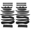 2 Set Bicycle Electric Bike Helmet Liner Lining Hook&loop Sponge Combination Set