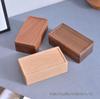 Wooden Magnetic Jewelry Box: Portable Ornamental Necklace & Ring Storage