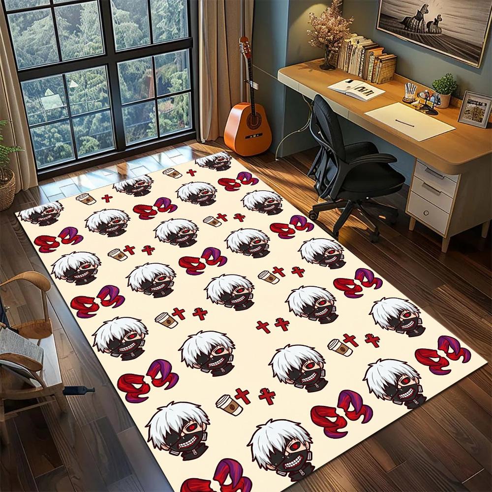 Tokyo Ghoul Carpet Floor Mat Washable Large Area Non Slip Gamer Bedroom Home Room Decor YUN6512