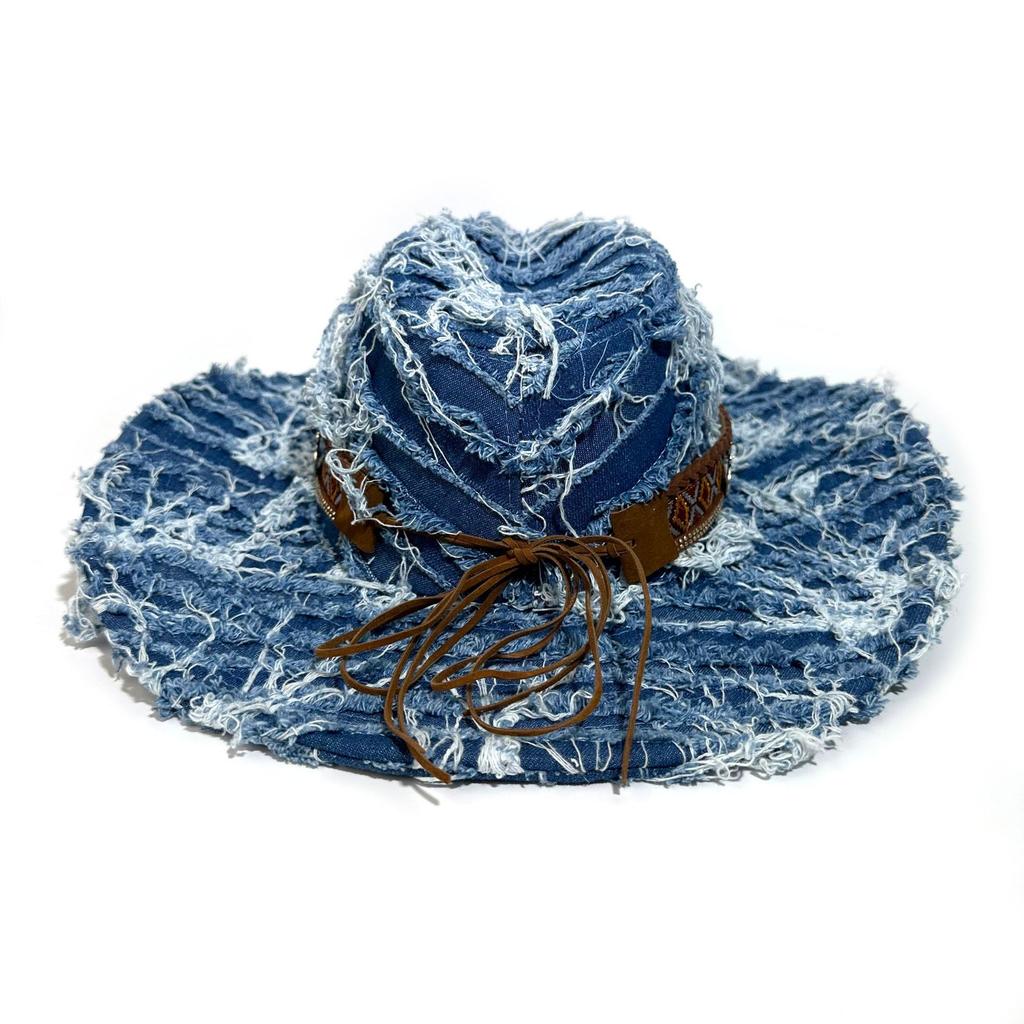 Popular Western Cowboy Hat Travel Jazz Hat Xizang Travel Big Brim Versatile Sun Hat