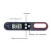 Digitales Lebensmittelthermometer  Schnell ablesbar Genau Klappbar Lebensmittel BBQ Grill Kochtemperaturmesser mit Batterie