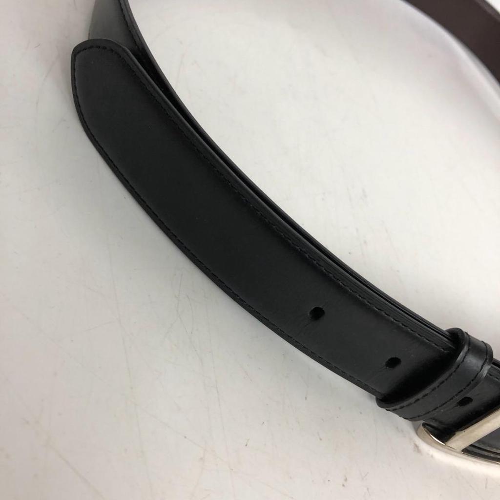 Used Cartier Tank Buckle Reversible Leather Belt for Men