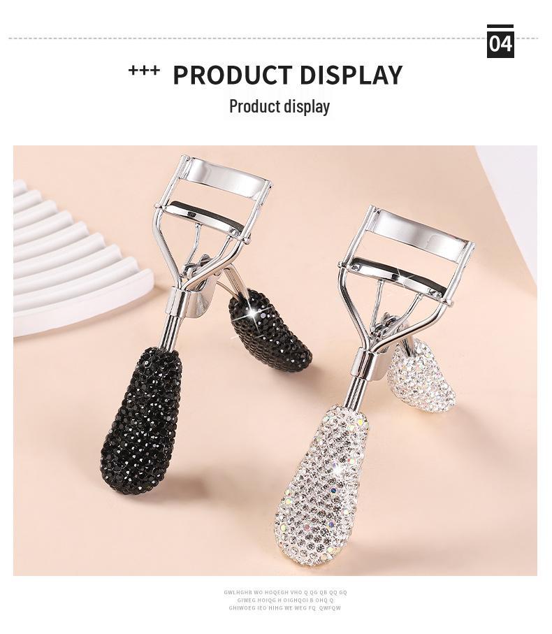 Strass Weitwinkel Wimpernzange - Tragbares Schönheitswerkzeug