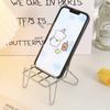 Mental Desktop Phone Chair Stand Chair Shape Hone Holder Stand Vertical Mobile Phone Holder  Car