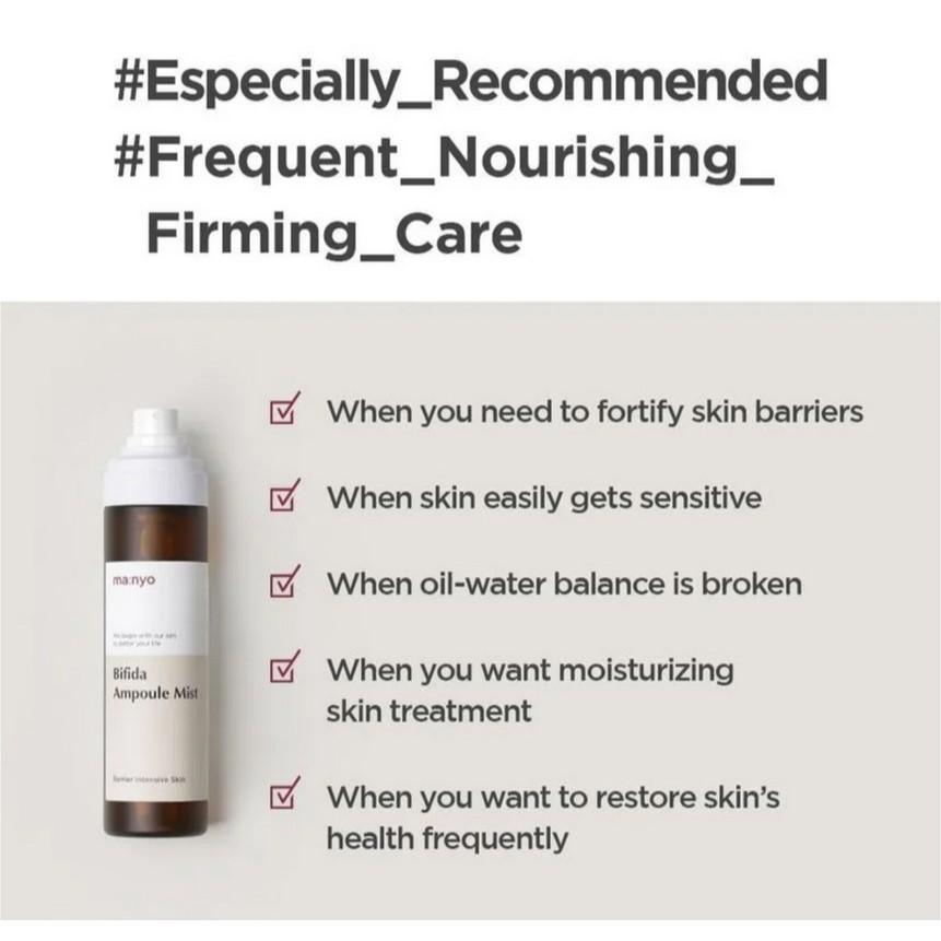 MANYO Bifida Ampoule Mist, 120mL