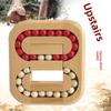 Children's Wooden Brain Teaser Puzzle for Cognitive Development and Stress Relief