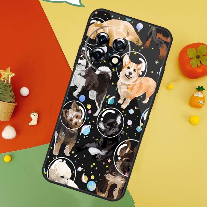 French Bulldog Beagle Dogs Pattern Case For OnePlus 15 12 12R 13T 13R 13 11 9 10 Pro 10T 8T Nord 5 CE 2 3 4 Lite N20 N30 Cover