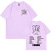 T-shirt Imprimé Album du Chanteur Beele Borondo T-shirts Oversize Mode Haute Qualité Unisexes Unisexes Coton Décontracté Manches Courtes T-shirts