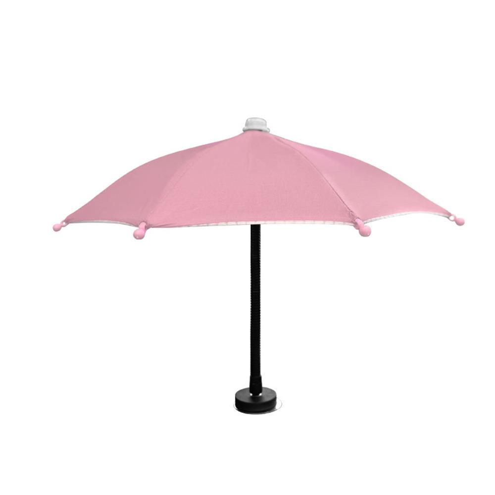 360° Rotation Car Mobile Phone Sunshade Bending Design Auto Phone Umbrella Cover Car Mobile Use