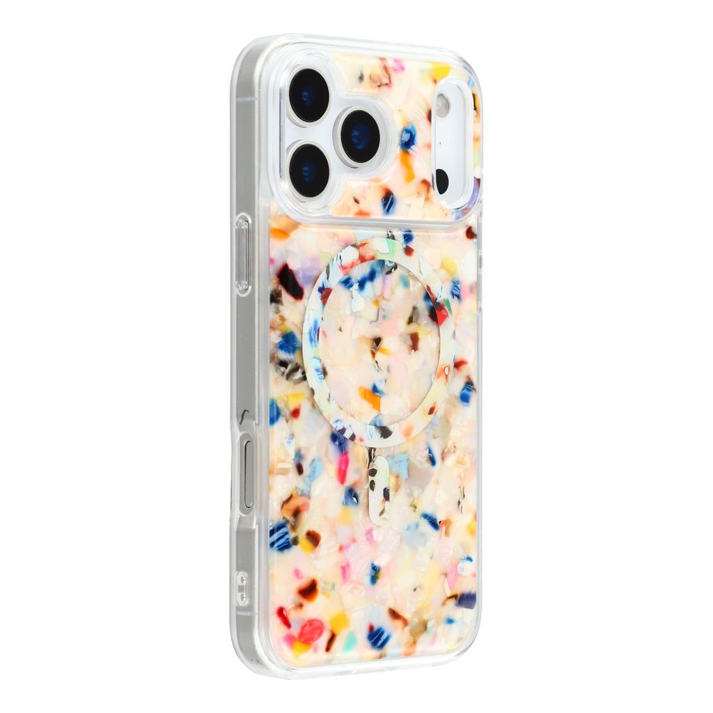 JAUCASE For iPhone 17 Pro Case Compatible with MagSafe Shell Design TPU+PC Phone Cover