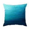 Blue Green Stripes Cushion Pillowcase Printed Polyester 45X45Cm Throw Pillowcover Decorative Sofa Cushion Pillowslip Home Decor