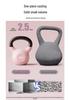Kunststoffbeschichtete Gusseisen-Kettlebell 4-20kg für Heimfitness & Hüfttraining