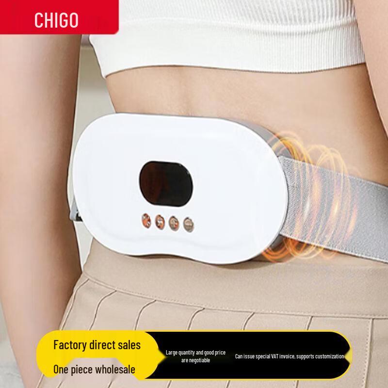 CHIGO Smart Waist & Abdomen Massager with Heat and Remote Control CN plug (adapter included)