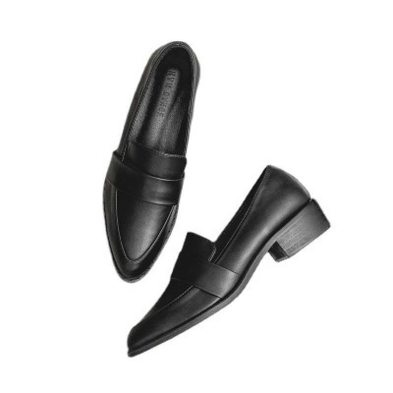 

Тан Цзин указал туфли из маленькой кожи женские лакированные профессиональные рабочие туфли на низком каблуке деловые одинарные туфли Хуэйчжоу женская обувь 42 матовый черный