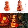 34cm Halloween Pumpkin Led Lamp Creative Lantern Decoration Flashing Ghost Festival Halloween Tabletop Decorations Garden Decor