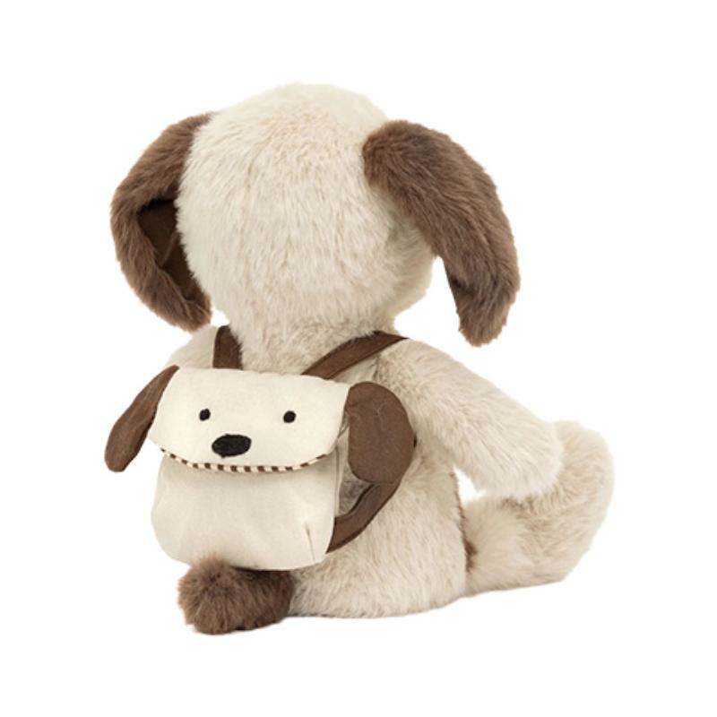 JELLYCAT Dog Series Puppy Backpack Doll Plush Doll 23cm Height
