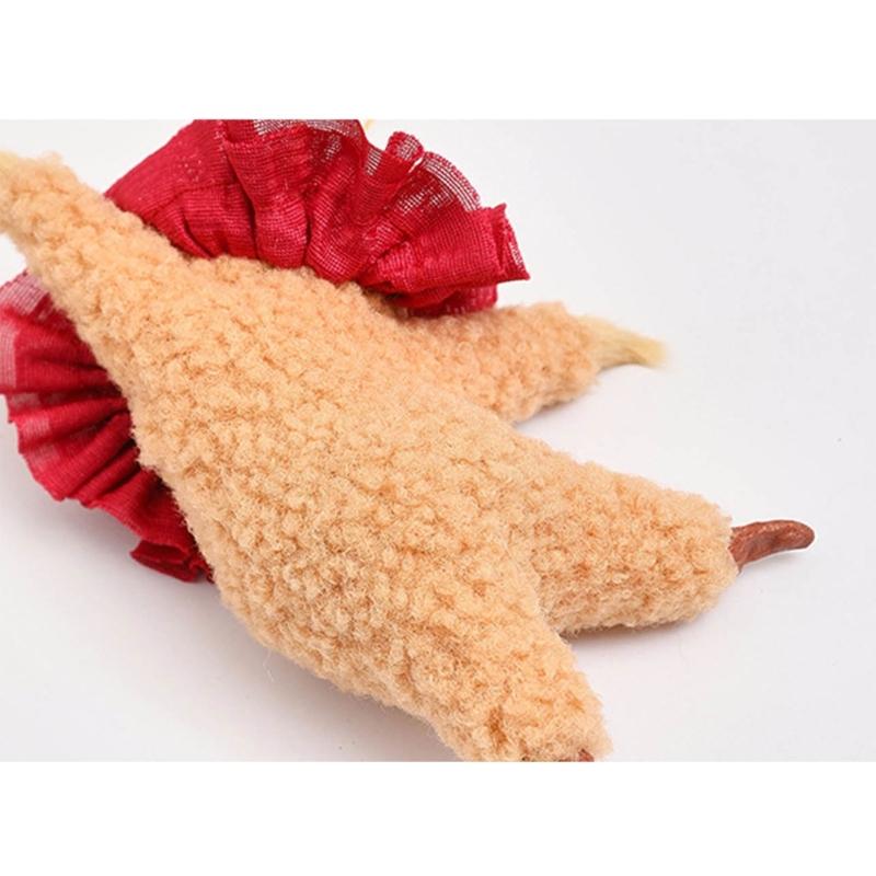 Charming Room Decor Car Pendant Plush Material Great for Room Key Bag Decoration