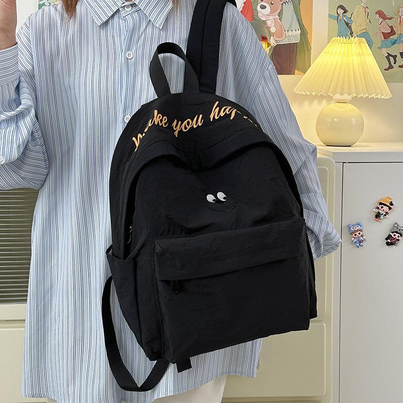 Ins Original Design Trendy Male Schoolbag Female Korean Version Japanese College Student Backpack Junior High School Large Capacity Lightweight
