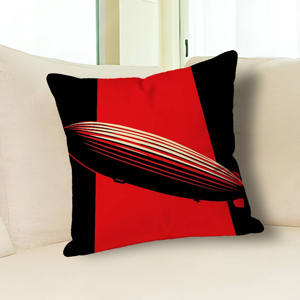L-Led Z-Zeppelins-ES Pillow Cases for Bedroom Living Room Sofa Home Decor Polyester Cushion Cover with Zipper