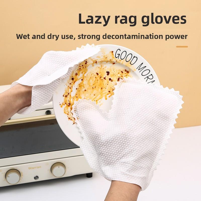 Reusable Cleaning Gloves, Household Cleaning Gloves for Kitchen, Dishes, Dusting