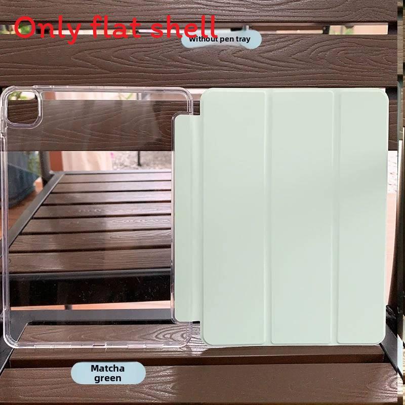 For Ipad Air 2 Tablet Computer Protective Case Solid Color Triple Design Fold