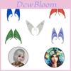 Tajemniczy Anioł Halloween Elfie Uszy Lateksowe Rekwizyty Cosplay Party Fantasy City Spiczaste Uszy Elfie Uszy