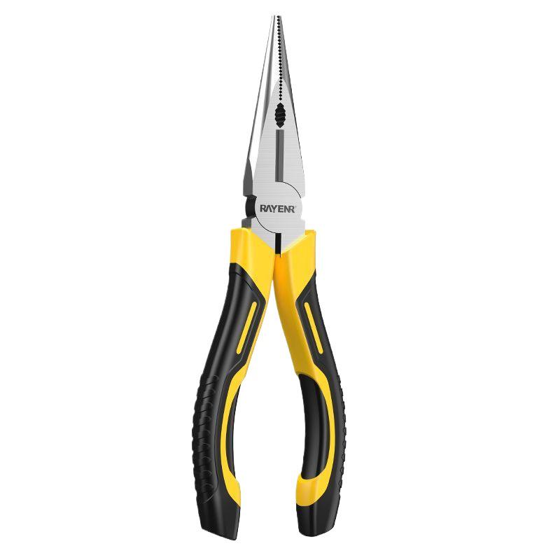 3-Piece Hand Tool Set: Needle-Nose Pliers, Wire Cutters & Multi-Functional Locking Pliers - Durable & Labor-Saving