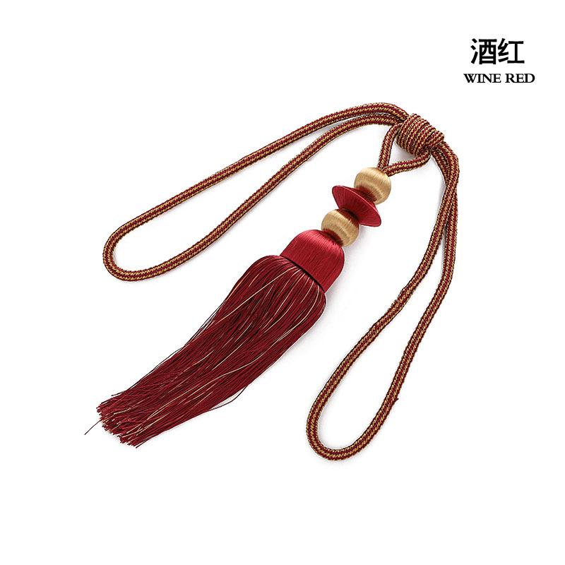 2pcs Curtain Strap Curtain Tassel Hanging Ball Strap