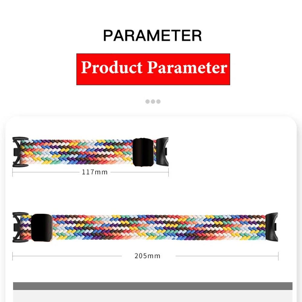 Nylon-Armband für Xiaomi Mi Band 11 10 Hochwertiges atmungsaktives Sport-Armband Zubehör für Mi Band 9 8 NFC Ersatz-Uhrenarmband 3